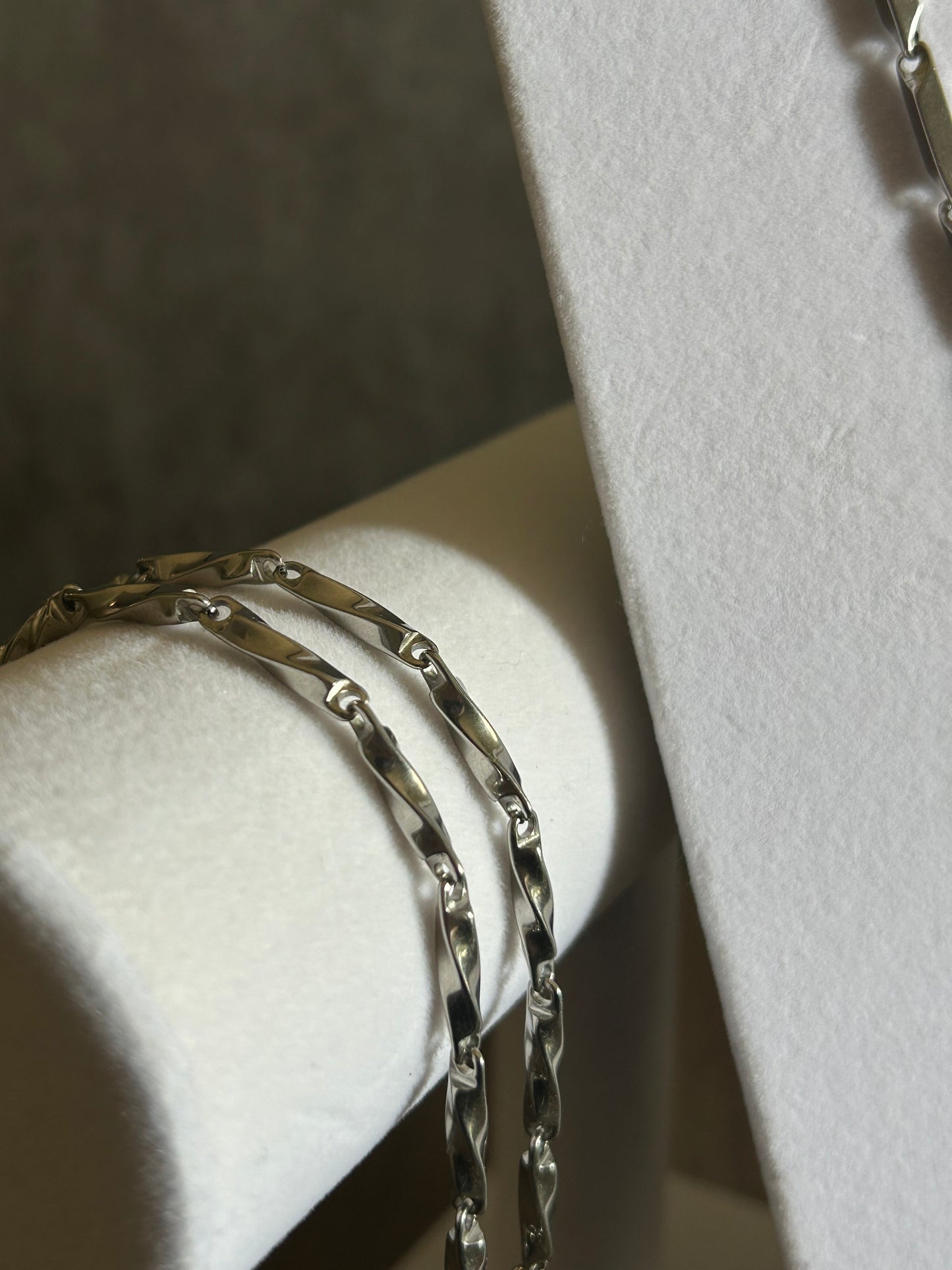 Silver Ripple Bracelet