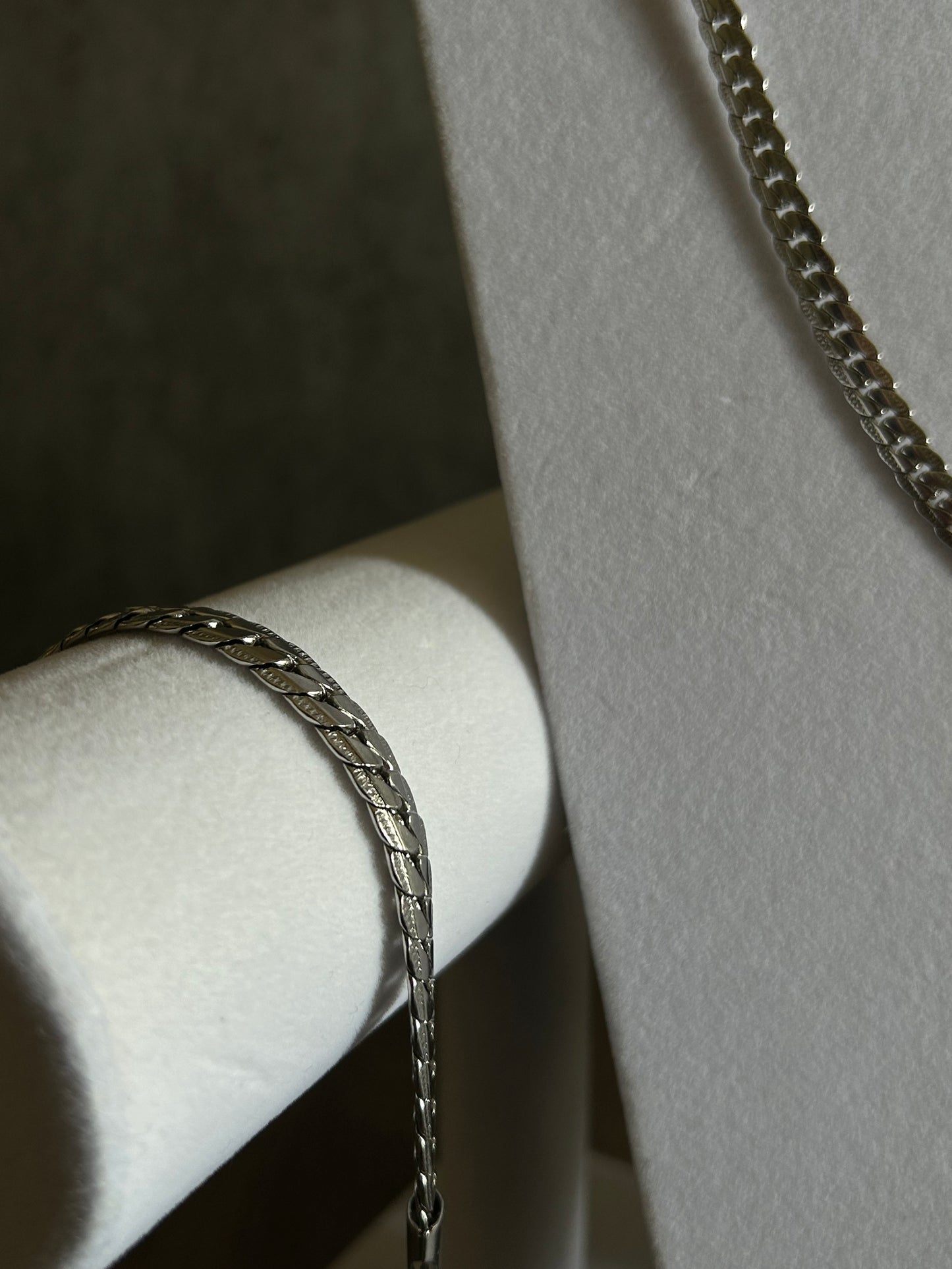 Silver Edge Bracelet