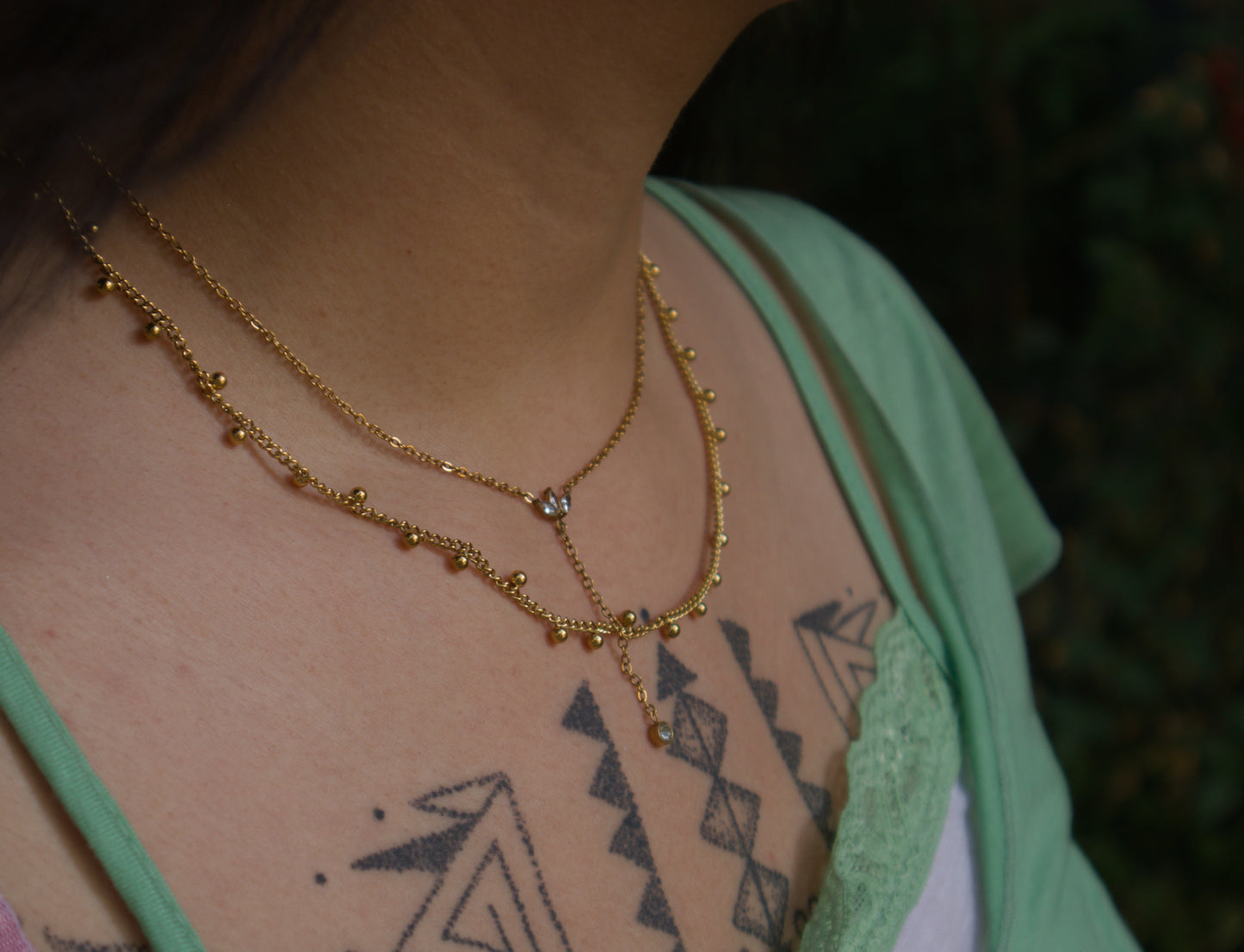 Delicate Dot Necklace