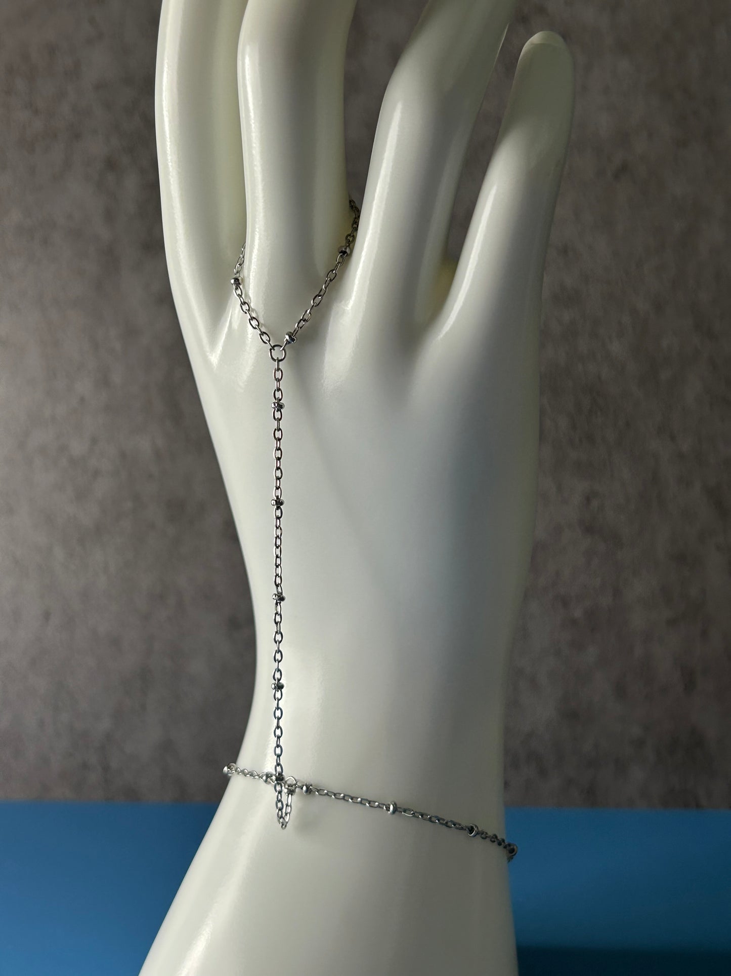 Delicate Dot Hand Chain