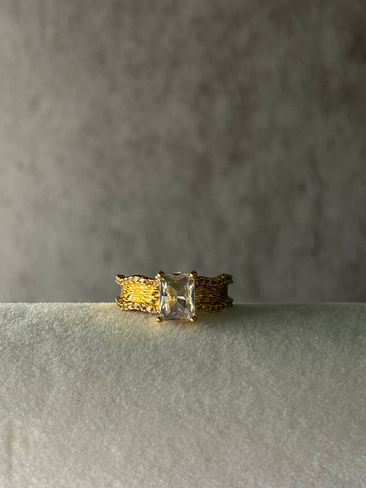 Adjustable Daisy Ring