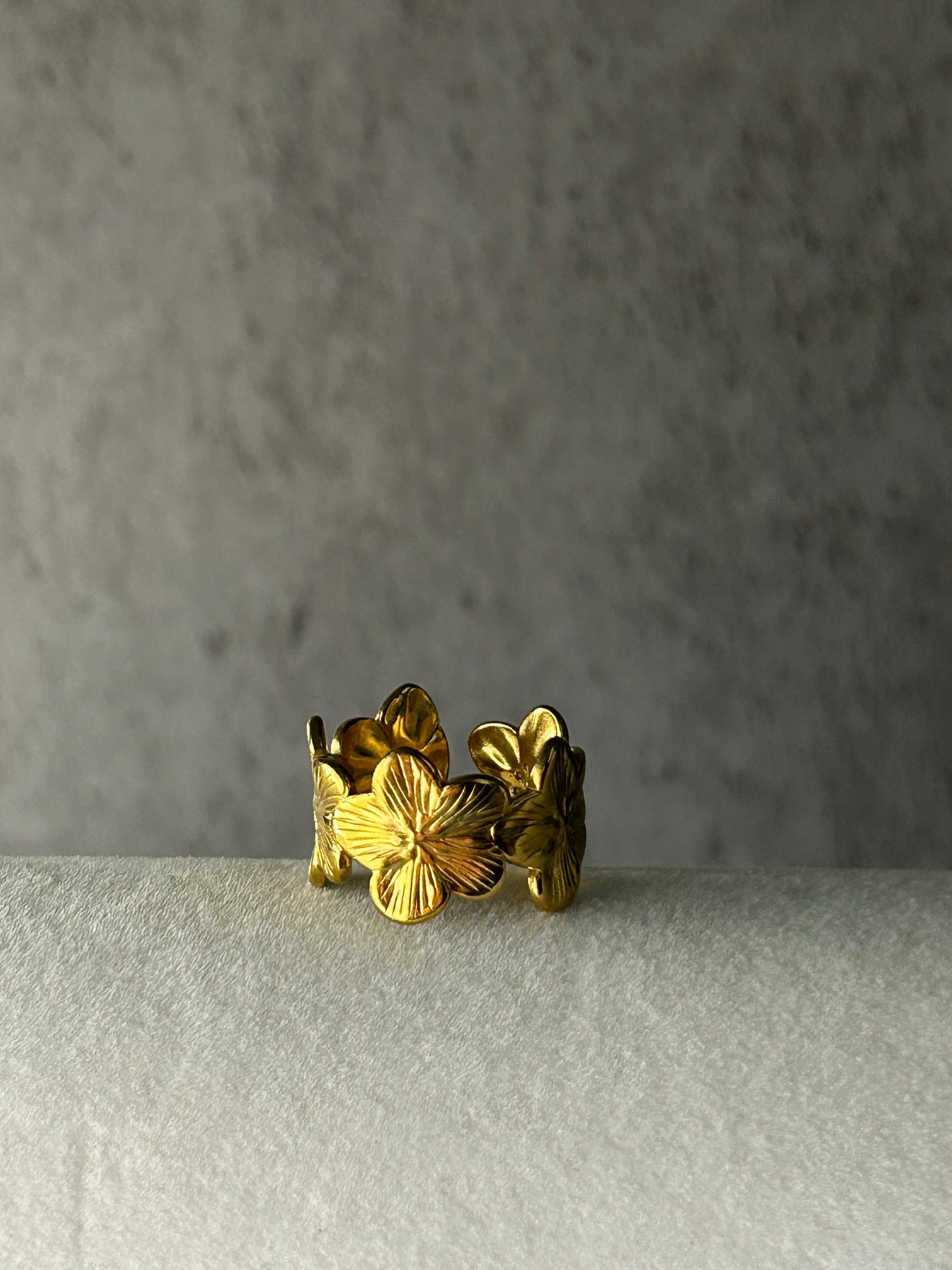 Adjustable Flower Ring