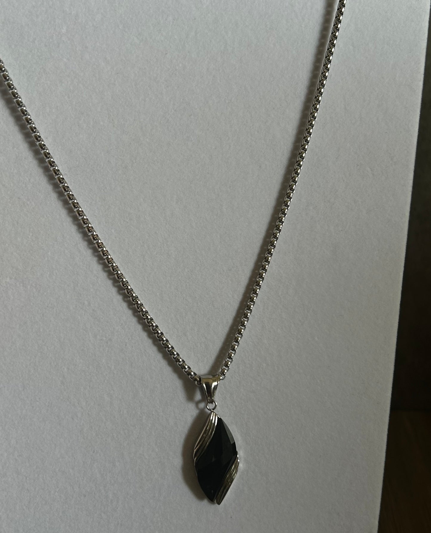 Irregular Silver Necklace