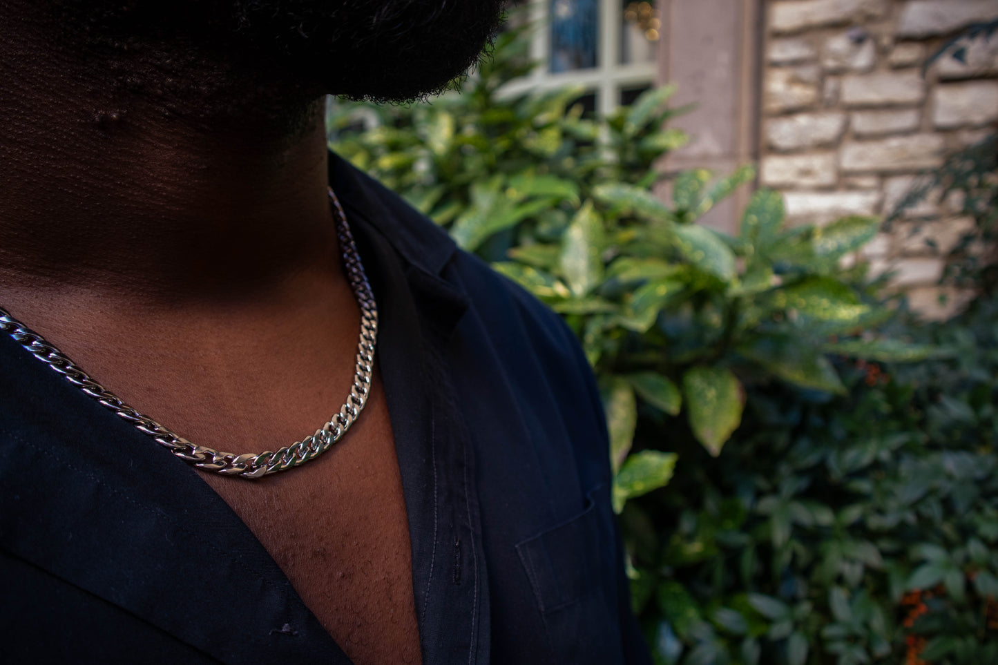 Silver Link Necklace