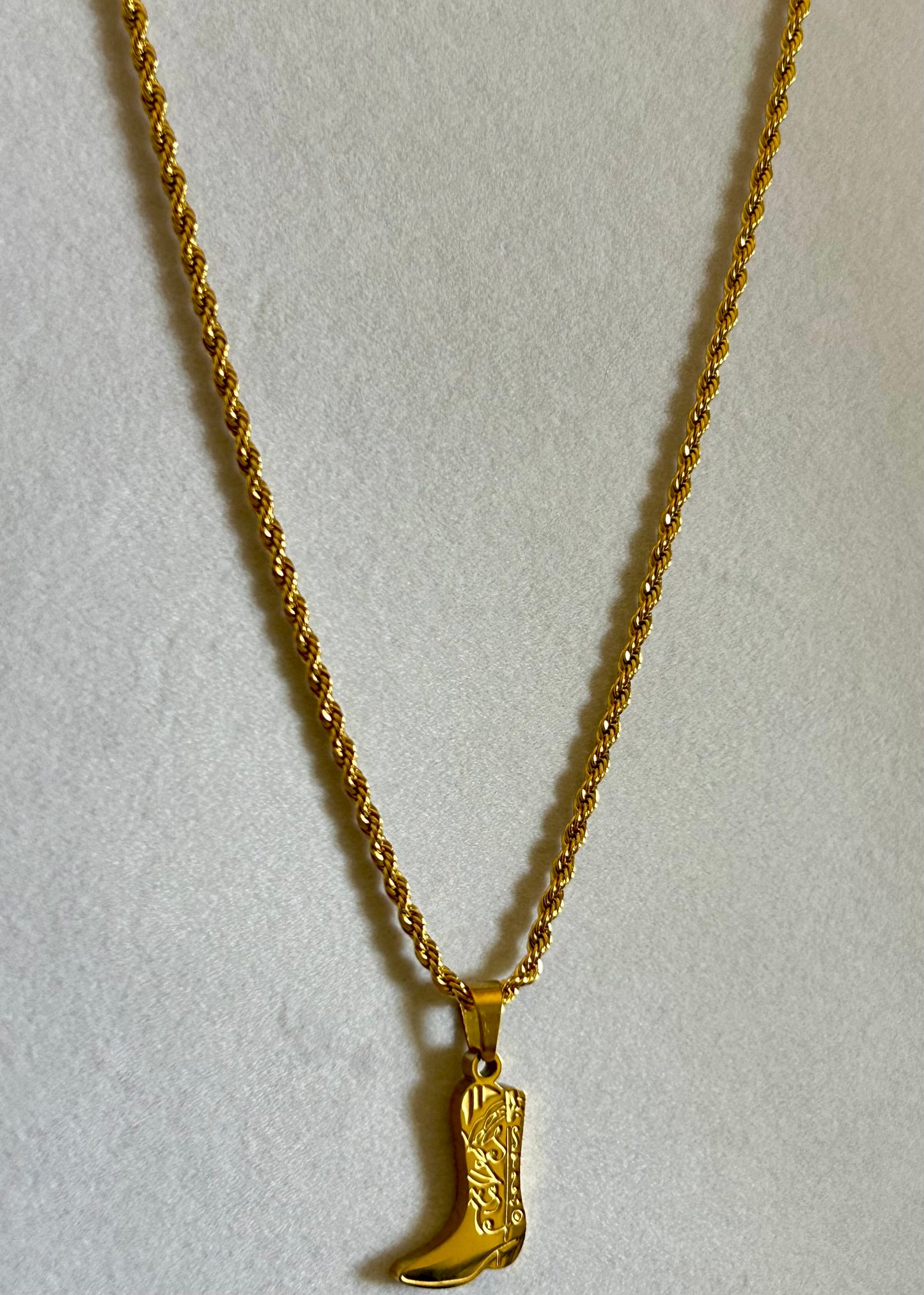 Sweet Boot necklace