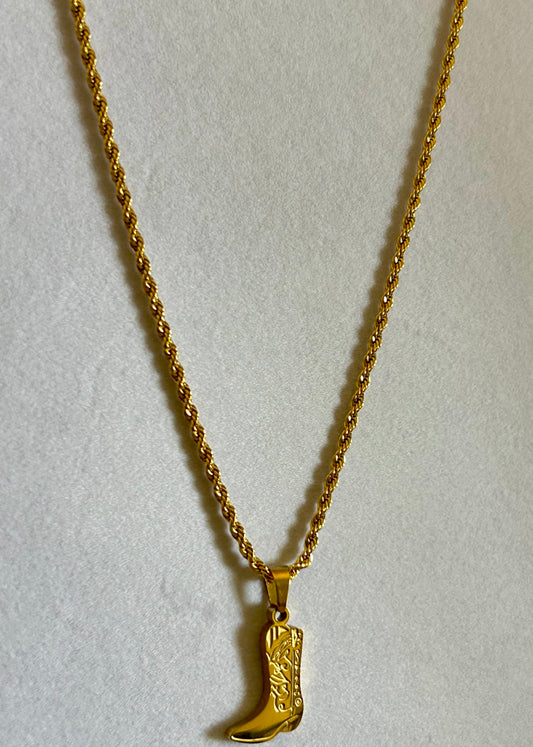 Sweet Boot necklace