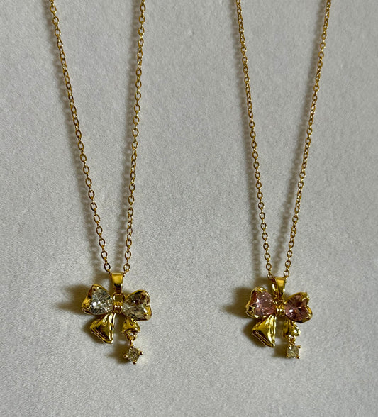 Bow Necklace
