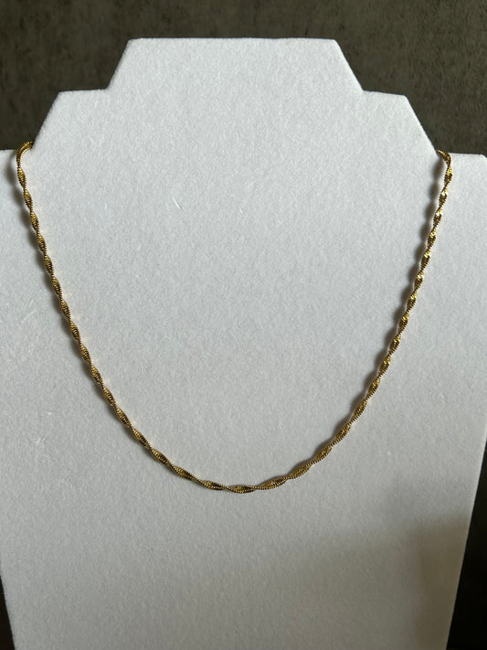 Twisted Rope Necklace