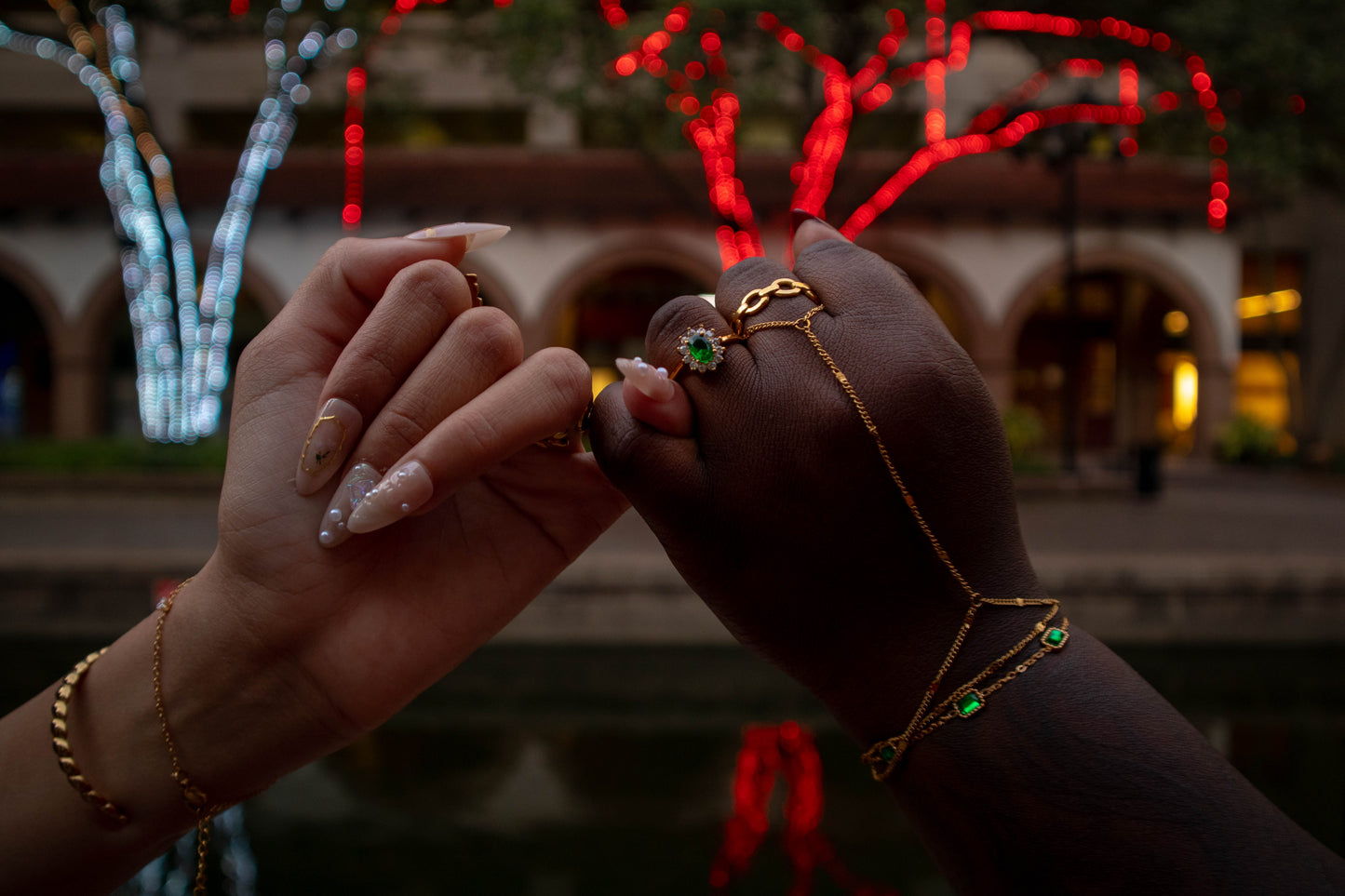 Layered Hand Chain