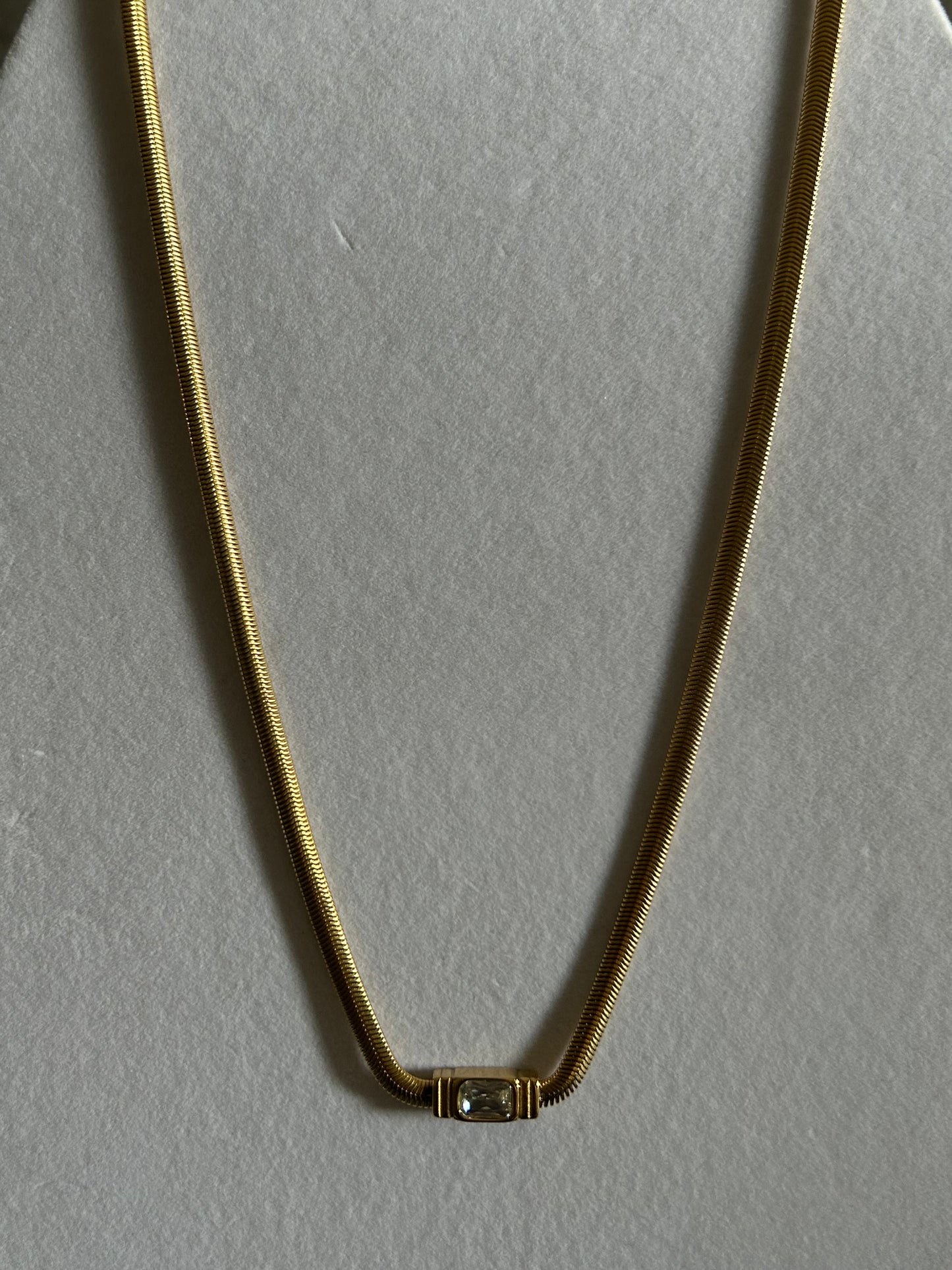 Zircon Smooth Necklace